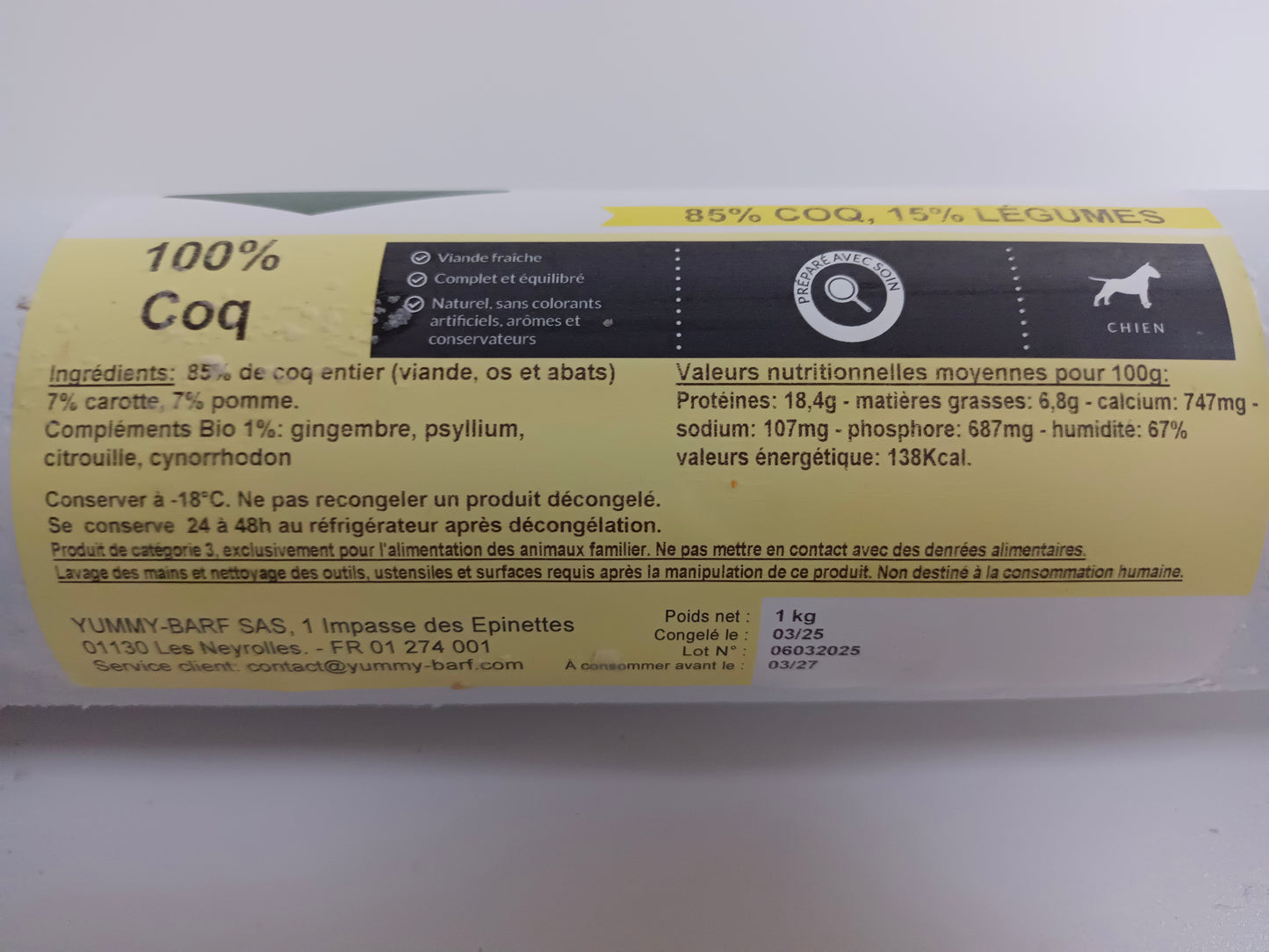 Mix coq 950g